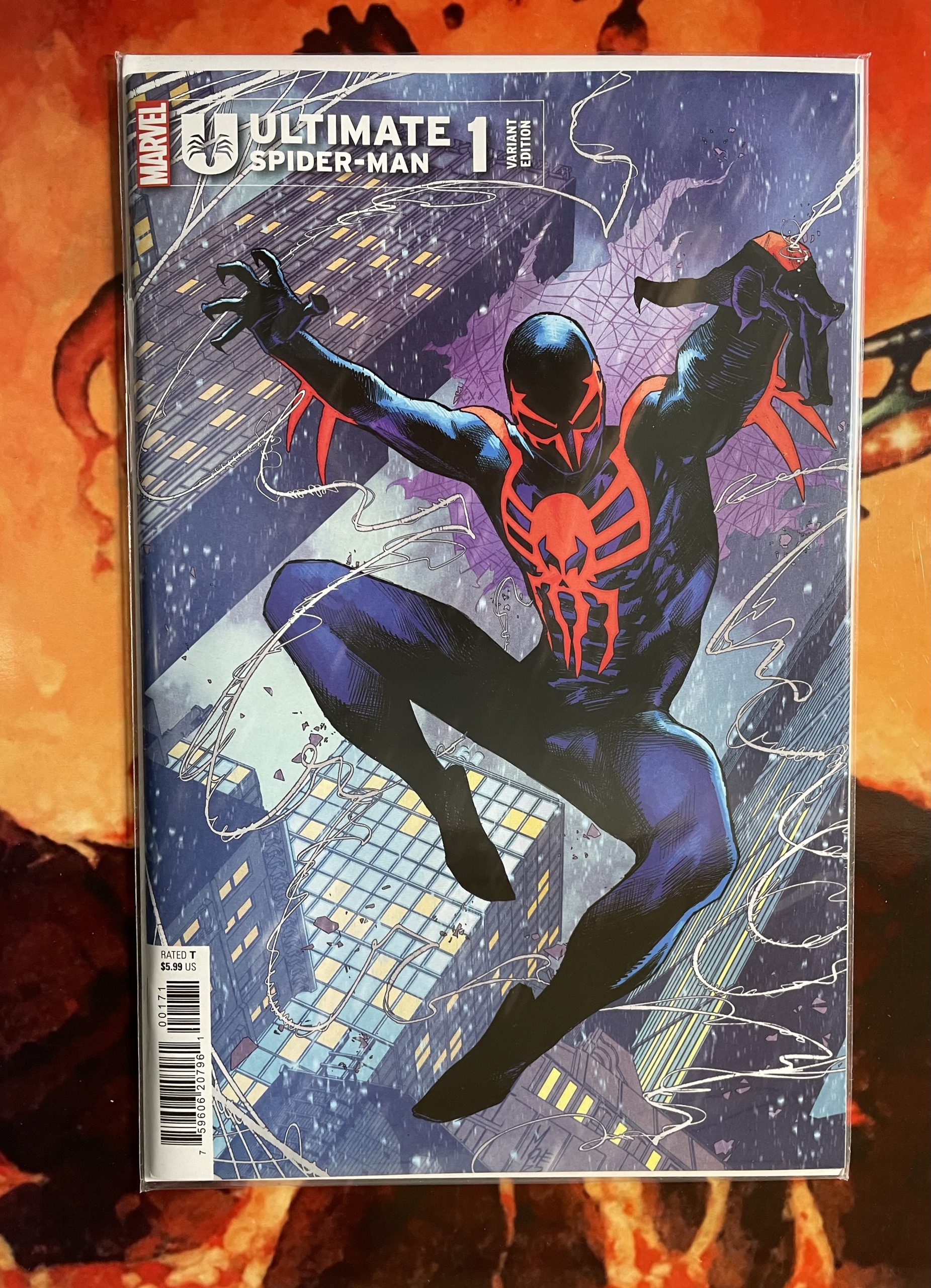 Ultimate Spider-Man #1 Checchetto Costume C Variant Spider-Man 2099 Hickman
